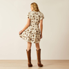 Ariat® Women's "Stellar" Western Dress - Round Up Print