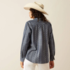 Ariat® Women's "Billie Jean" Western Shirt - Blue Chambray