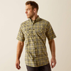 Ariat® Men's "Rebar" DuraStretch Western Shirt - Silver Mink