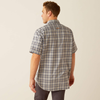 Ariat® Men's "Rebar" DuraStretch Western Shirt - Wild Dove