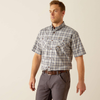 Ariat® Men's "Rebar" DuraStretch Western Shirt - Wild Dove