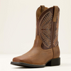 Ariat® Kid's "Ruidoso"" Western Boots - Chocolate Brown