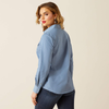 Ariat® Women's "Merchant" Western Shirt - Mercantile Dobby