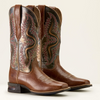 Ariat® Women's "Captivate" Western Boots - Dark Tan / Titanium