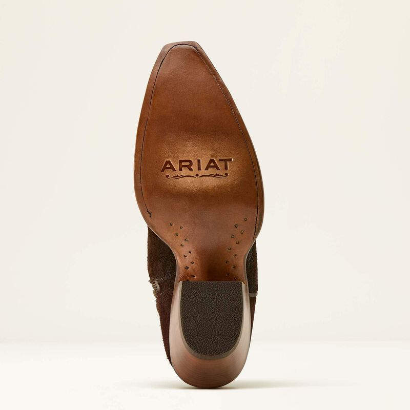 Ariat® Women's "Laramie X-Toe" Western Boots - French Roast Suede