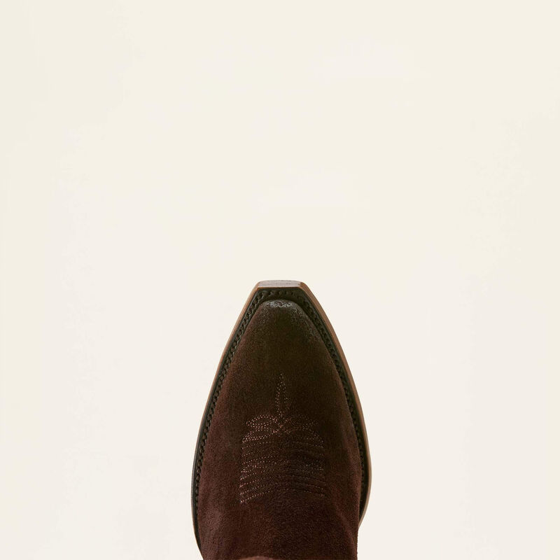 Ariat® Women's "Laramie X-Toe" Western Boots - French Roast Suede