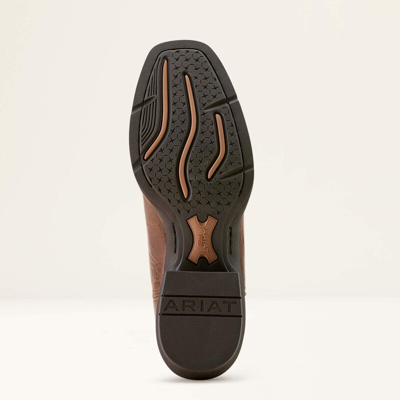 Ariat® Men's "Sport Narrow Cutter Toe" Western Boots - Dark Tan