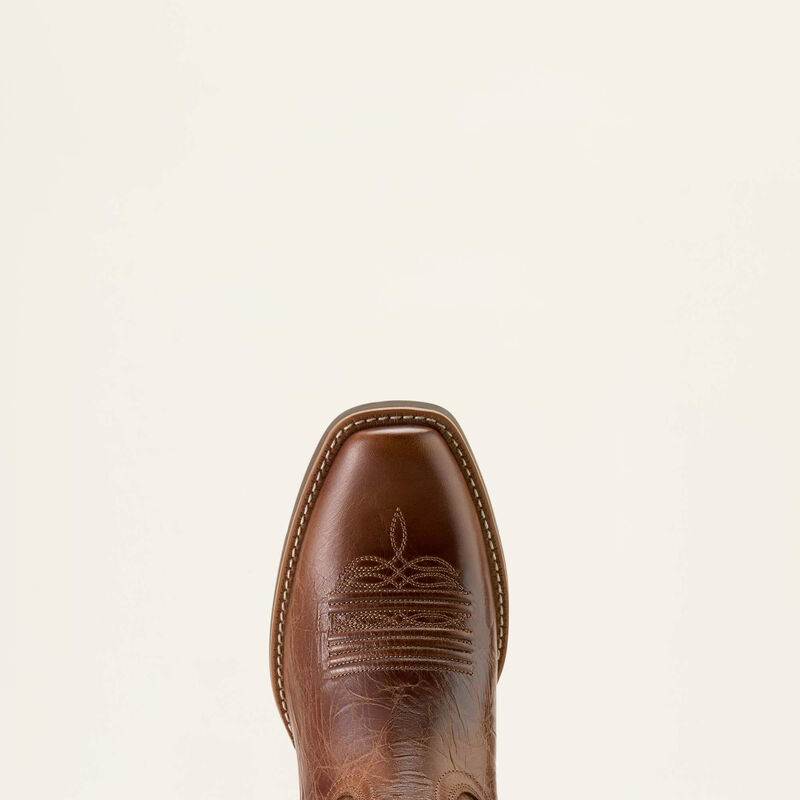 Ariat® Men's "Sport Narrow Cutter Toe" Western Boots - Dark Tan