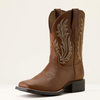Ariat® Women's "Round Up Filly" Western Boots - Sorrel Crunch