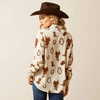 Ariat® Women's "Homestyle" Western Shirt - Rodeo Spur Print