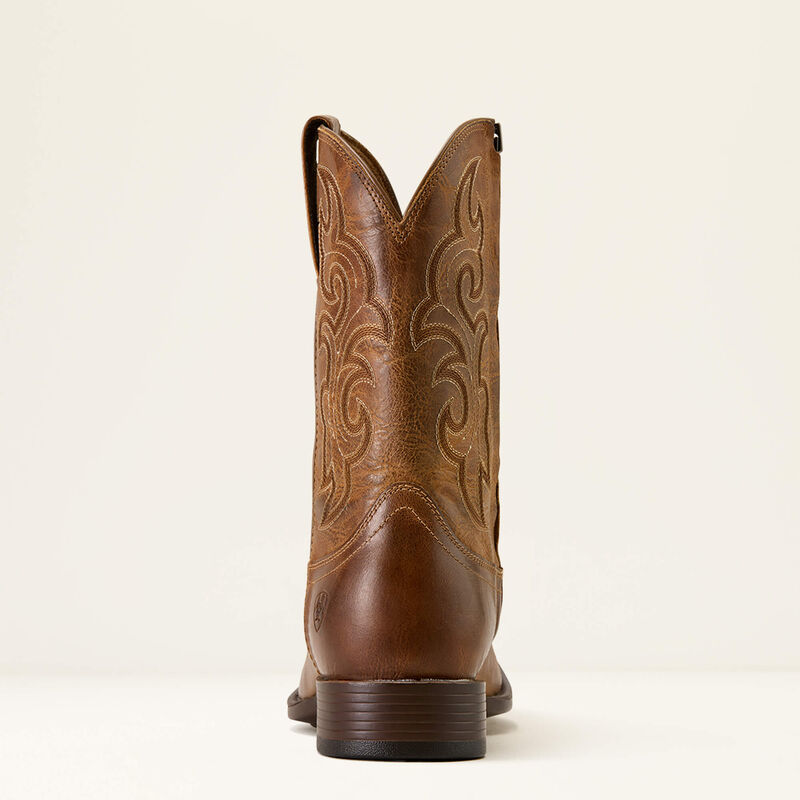 Ariat® Men's "Bodie" Square Toe Western Boots - Honey Tan