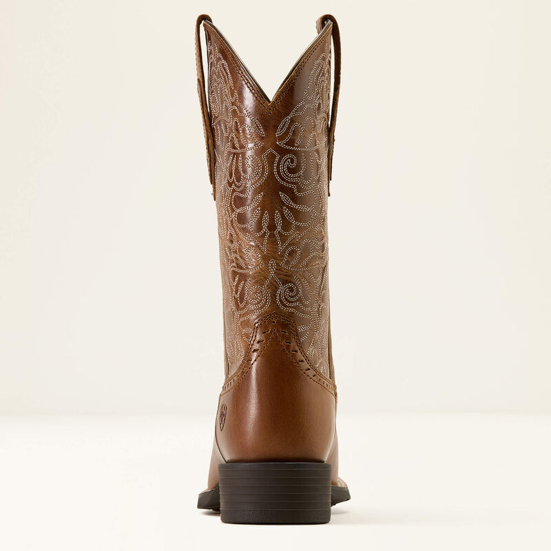 Ariat® Women's "Round Up Remuda" Western Boots - Aged Tan