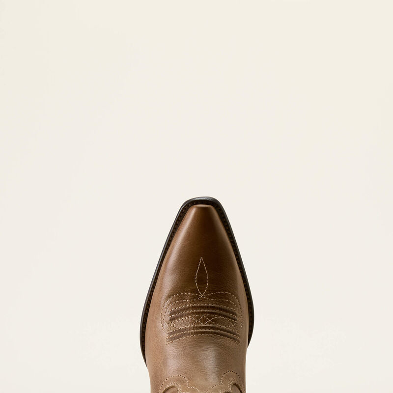 Ariat® Women's "Calera X-Toe" Western Boots - Waxed Taupe