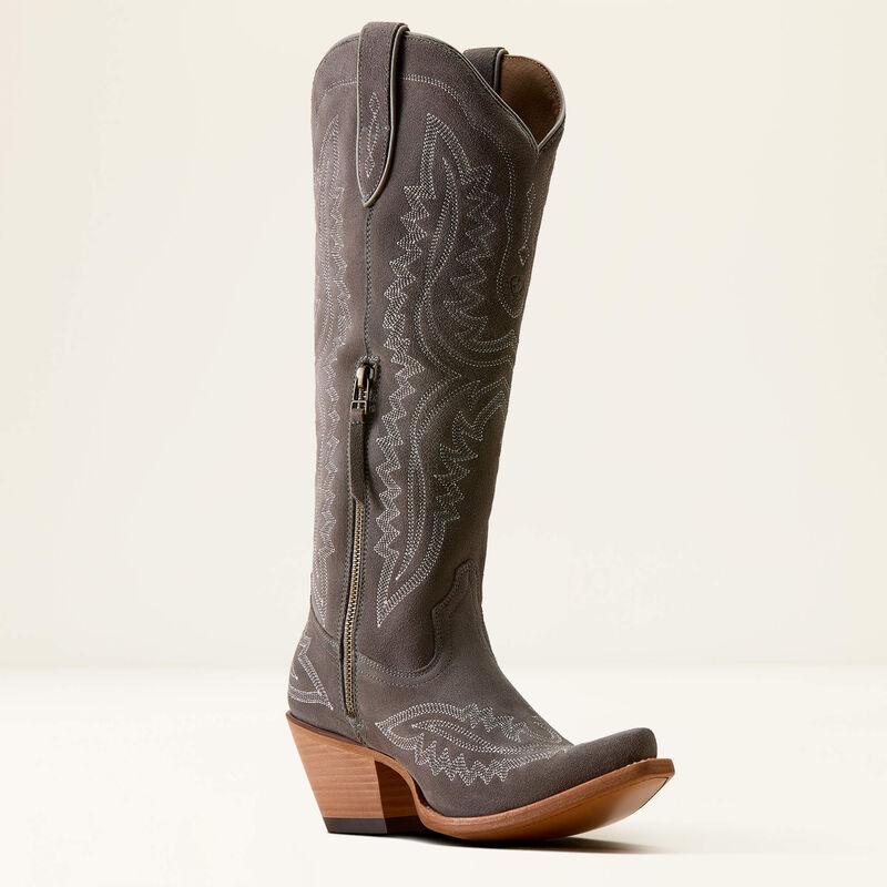 Ariat® Women's "Casanova" Western Boots - Ash Suede