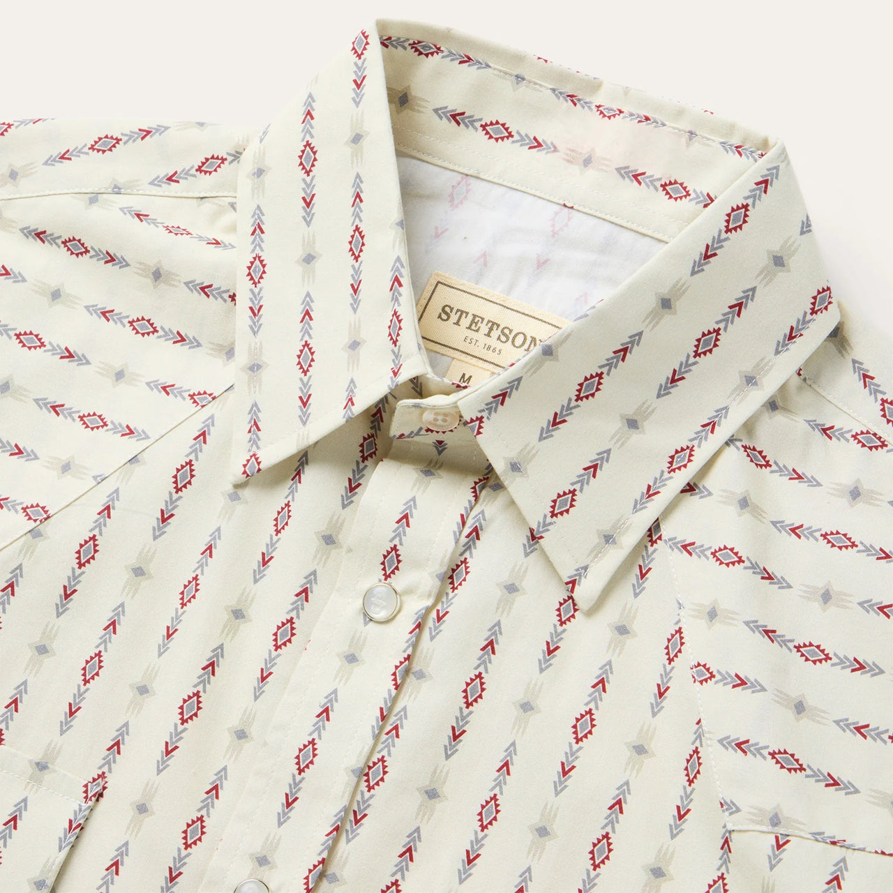 Stetson® Men's Long Sleeve Western Shirt - Southwest Stripe