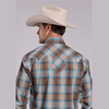 Stetson® Men's Long Sleeve Western Shirt - Sandalwood Ombre
