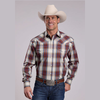 Stetson® Men's Long Sleeve Western Shirt - Forever Plaid