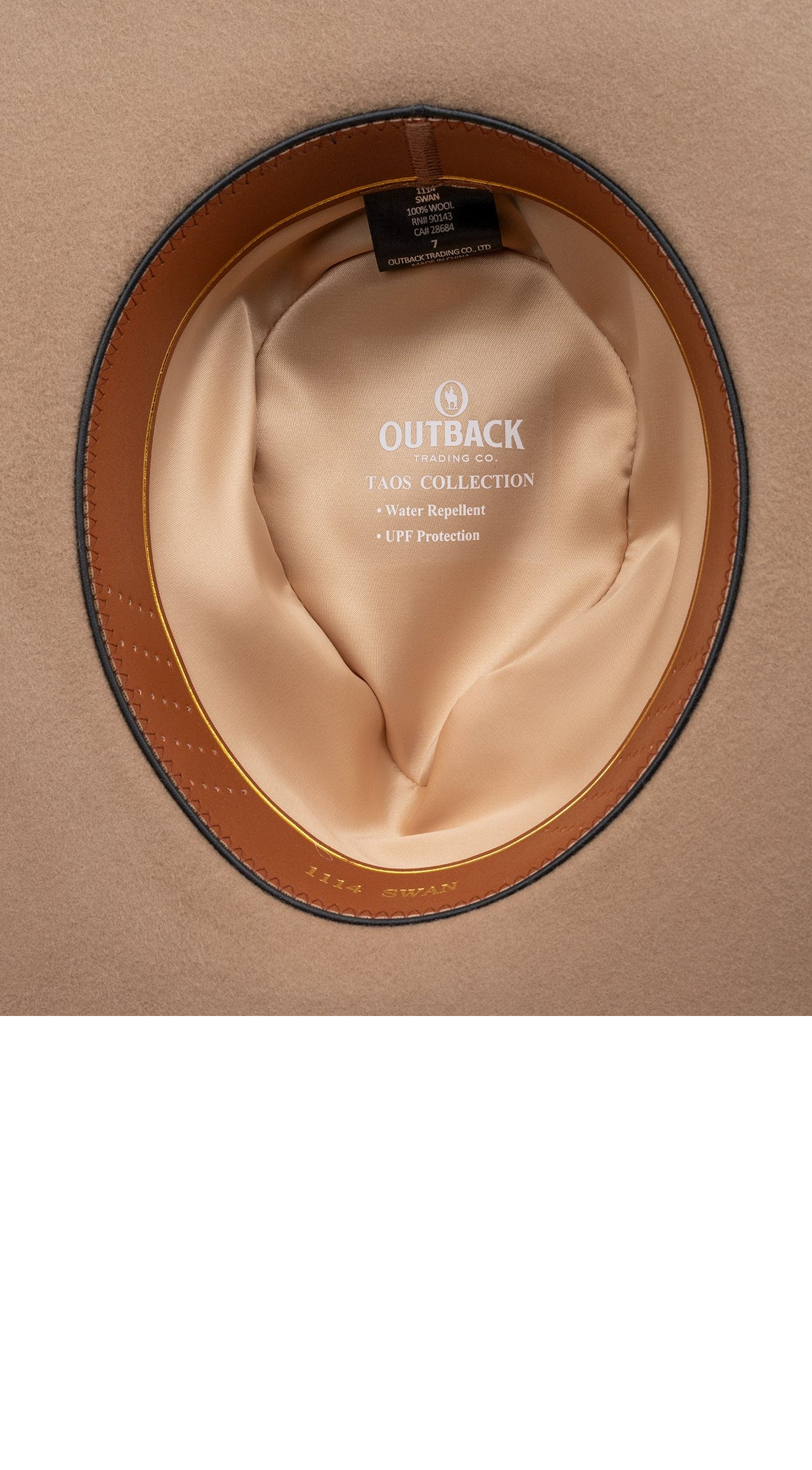 Outback Trading Company® "Swan" Western Hat - Sand