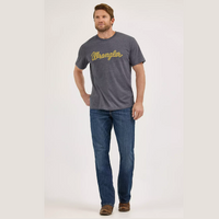 Wrangler® Men's Rope Logo T-Shirt - Asphalt
