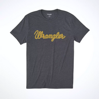 Wrangler® Men's Rope Logo T-Shirt - Asphalt