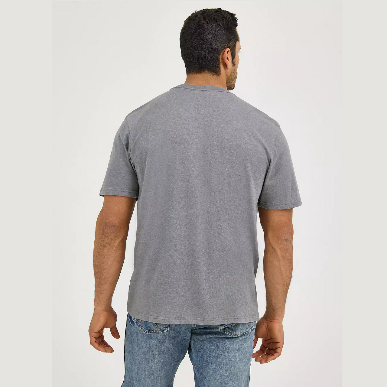 Wrangler® Men's Kabel Logo T-Shirt - Pewter