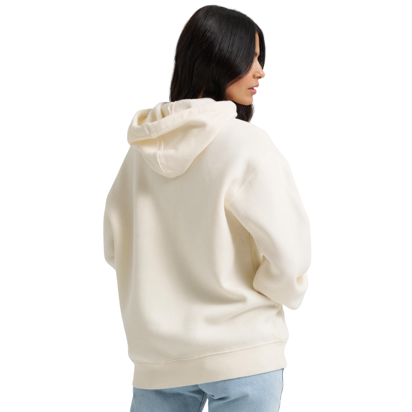 Wrangler® Women's Logo Graphic Hoodie - White