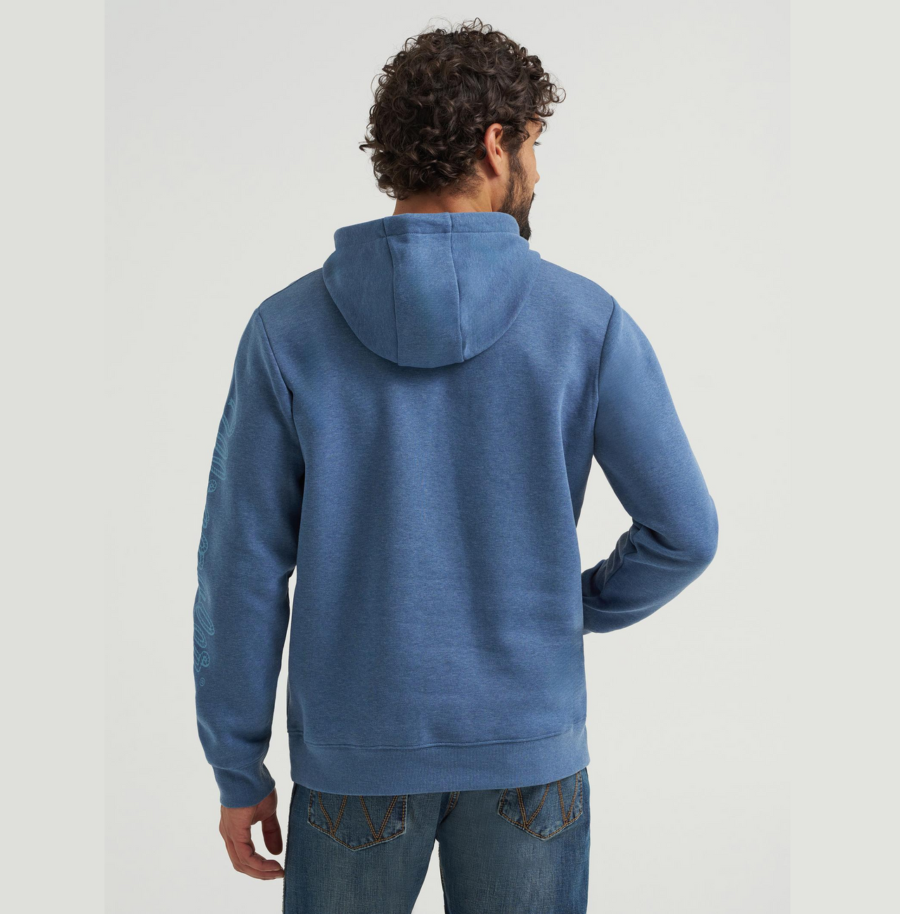 Wrangler® Graphic Hoodie - Dark Denim