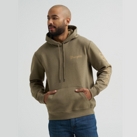 Wrangler® Graphic Hoodie - Burnt Olive