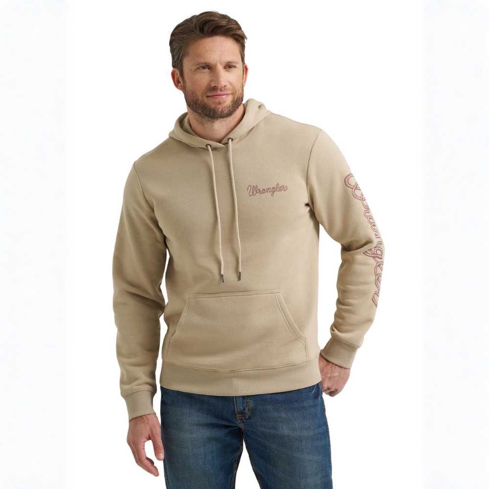 Wrangler® Graphic Hoodie - Trench Coat