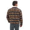 Wrangler® Men's Sherpa Lined Jacquard Jacket - Chocolate Torte