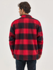 Wrangler® Men's Flannel Shirt Jacket - Red Buffalo