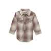Wrangler® Kid's Unisex Onsie - Mahogany Plaid