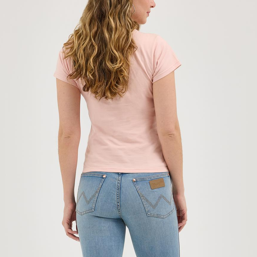 Wrangler® Women's Lainey Wilson Breeze T-Shirt - Pink