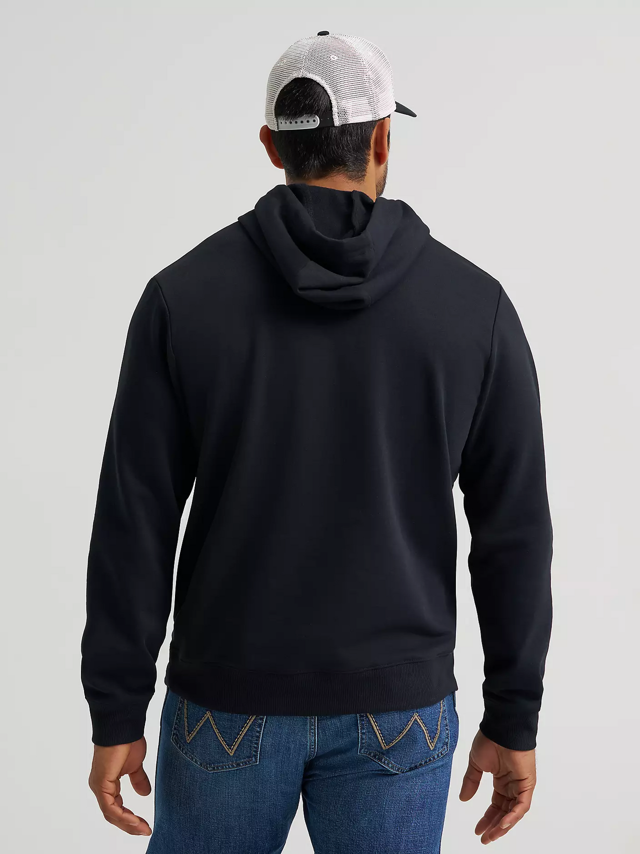 Wrangler® Men's Longhorn 47 Graphic Hoodie - Black Beauty