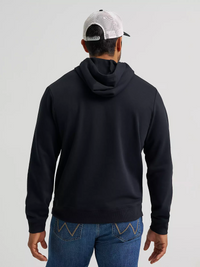 Wrangler® Men's Longhorn 47 Graphic Hoodie - Black Beauty