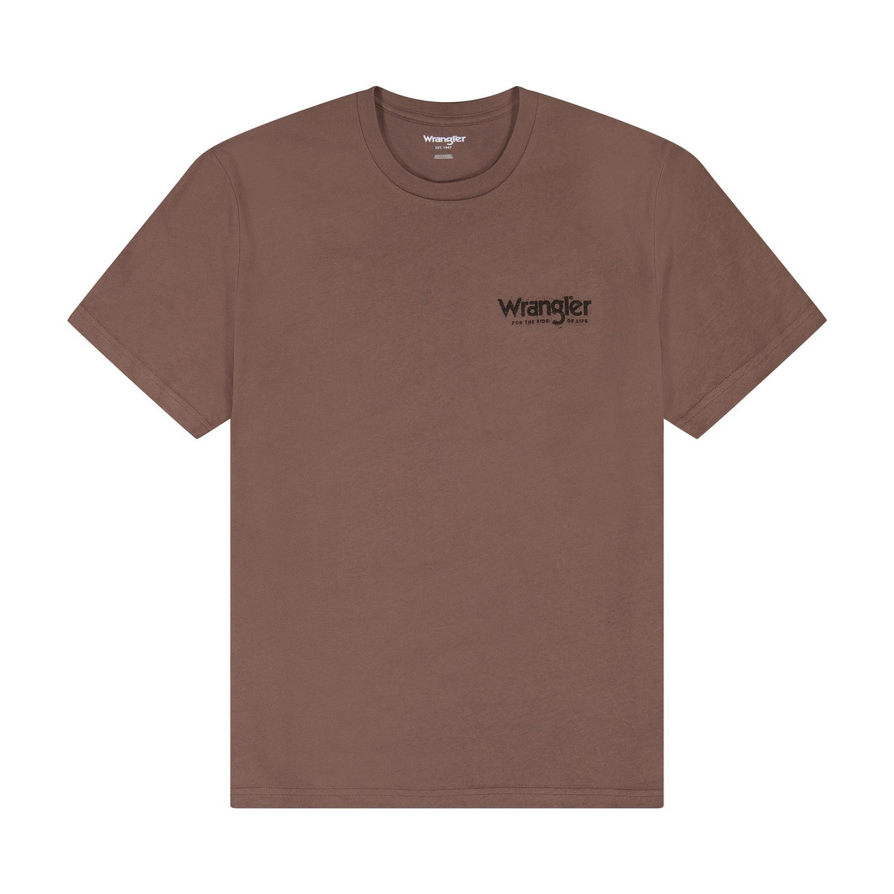 Wrangler® Men's Graphic T-Shirt - Coffee Quartz