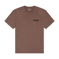 Wrangler® Men's Graphic T-Shirt - Coffee Quartz