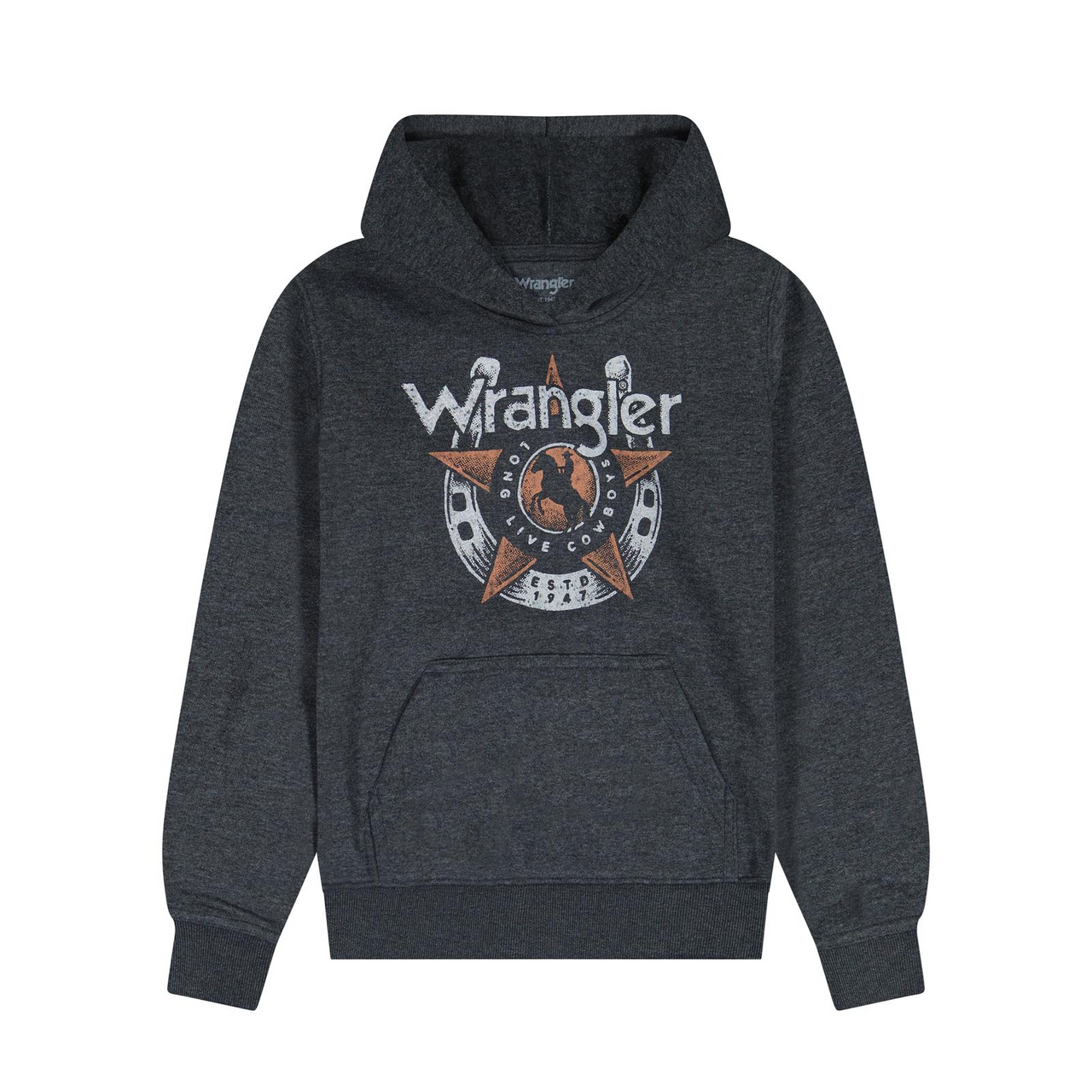 Wrangler® Kid's Western Hoodie - Long Live Cowboys