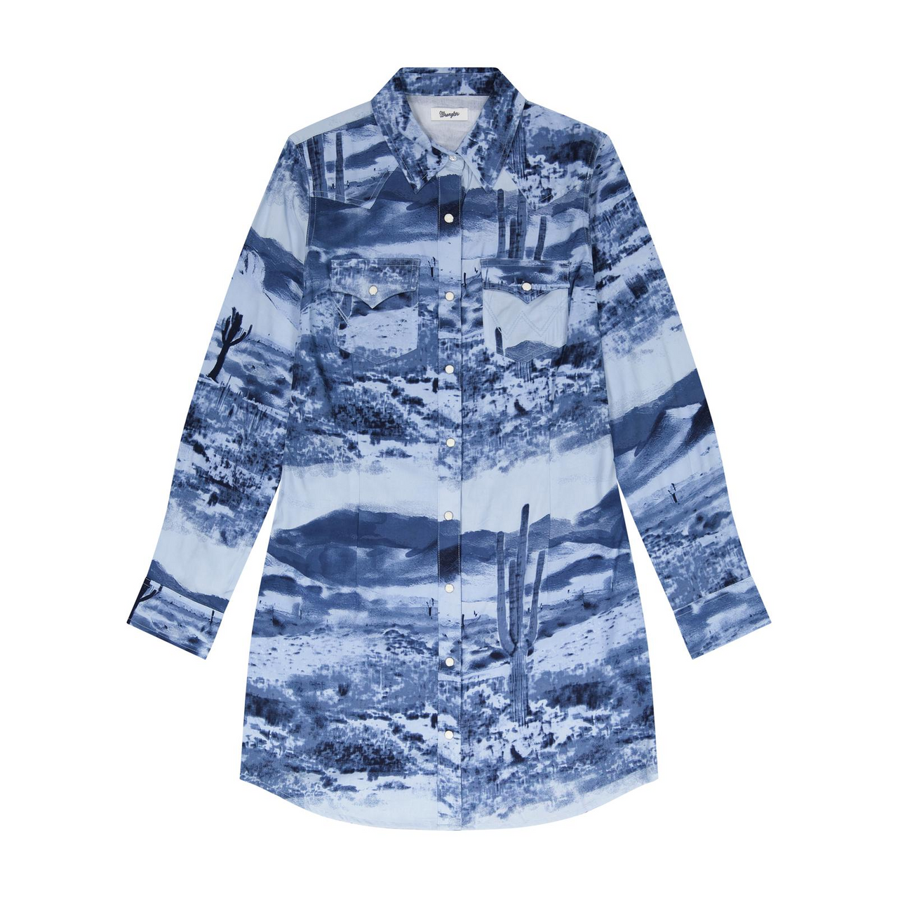 Wrangler® Women's Retro® Americana Western Snap Dress - Landscape