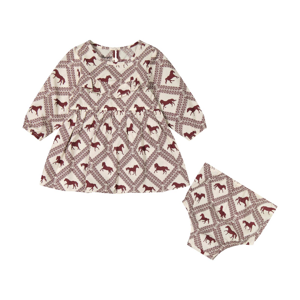 Wrangler® Baby Girl Dress - Cream