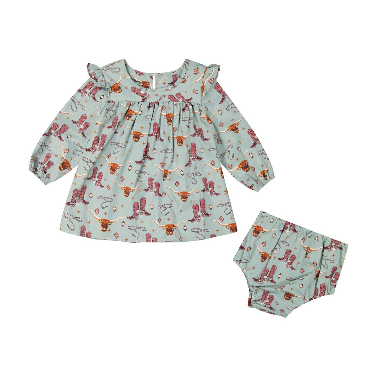 Wrangler® Baby Girl Dress - Blue