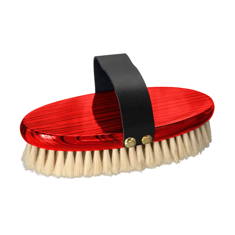 Silverline Wood Back Goat Hair Finishing Body Brush