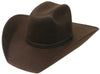 Modestone Faux Felt Brown Youth Hat - 1289K
