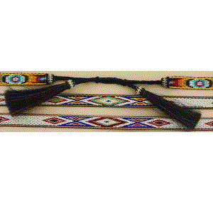 1/2" Genuine Horsehair Tapestry Hatband