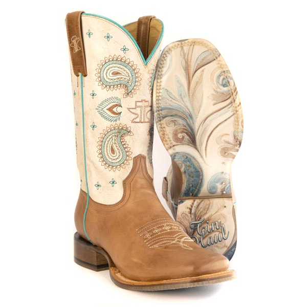 Tin Haul® Women's Cowboy Boots - Paisley Princess
