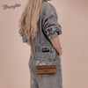 Wrangler Western Crossbody Cowhide Purse