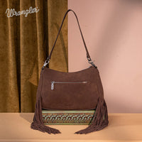 Wrangler Fringe Buckle Hobo Bag