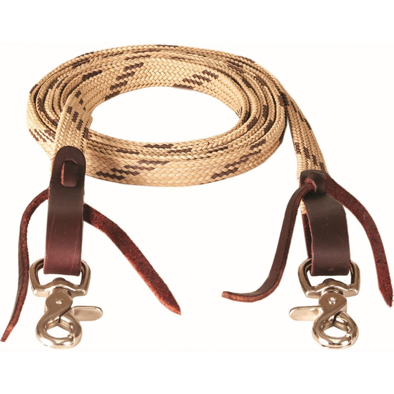 Mustang Flat Waxed Roping Reins