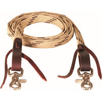 Mustang Flat Waxed Roping Reins