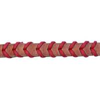 WR Signature Harness Leather Braided Barrel Racer Reins